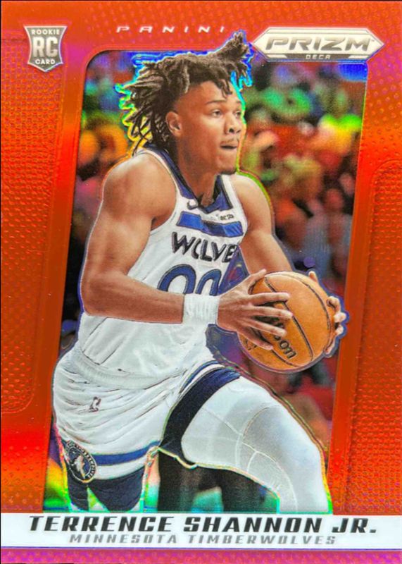 Terrence Shannon Jr. 2024 Prizm Deca #34 Red /199 Rookie RAW