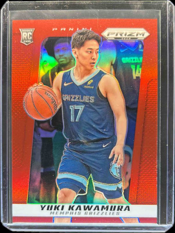Yuki Kawamura 2024 Prizm Deca #105 Red /199 RAW