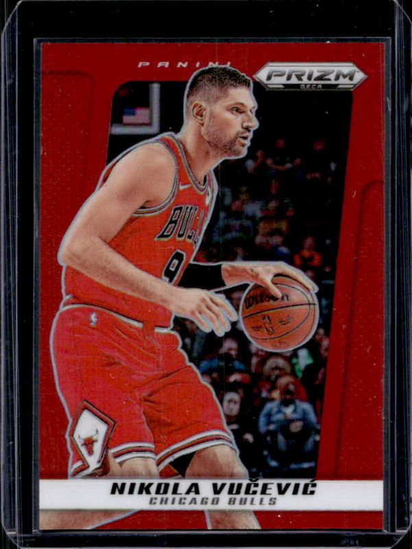Nikola Vucevic 2024 Prizm Deca #141 Red /199 RAW