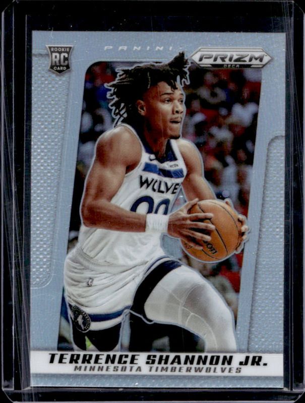 Terrence Shannon Jr. 2024 Prizm Deca #34 Silver Rookie RAW