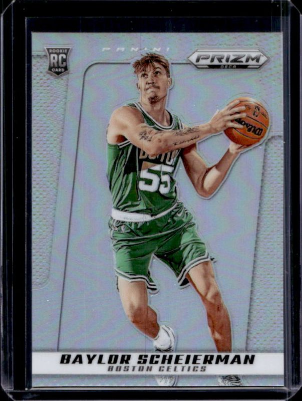 Baylor Scheierman 2024 Prizm Deca #17 Silver Rookie RAW