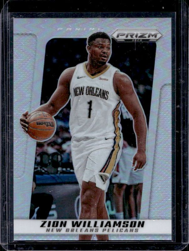 Zion Williamson 2024 Prizm Deca #95 Silver RAW
