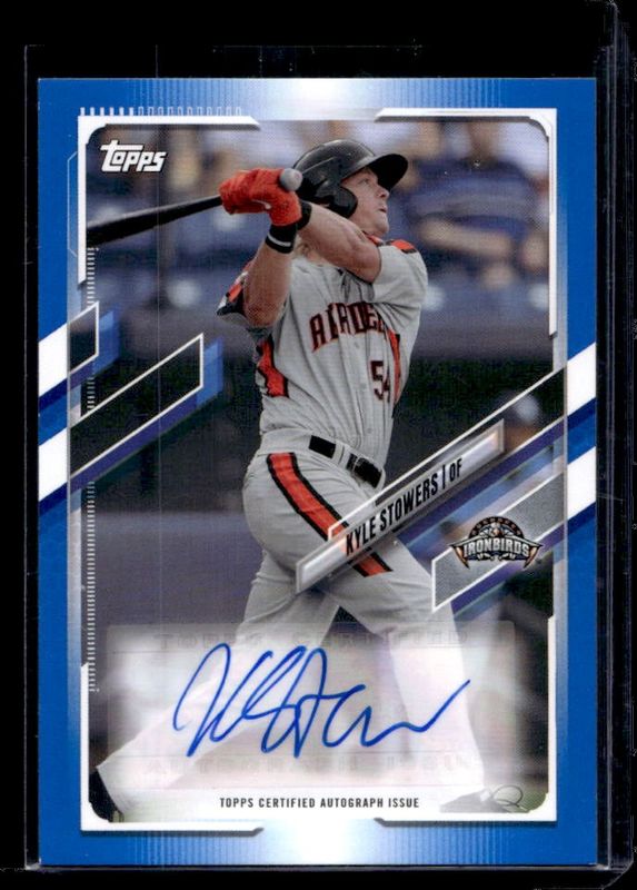 2021 Topps Pro Debut #PD-100 Autographs - Blue /150