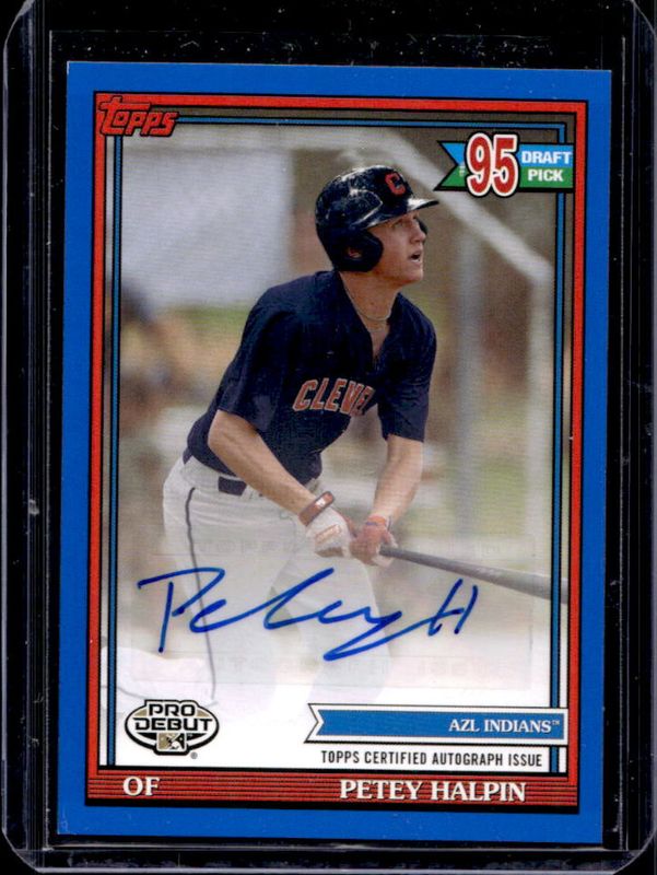 2021 Topps Pro Debut #PD-184 Autographs - Blue /150