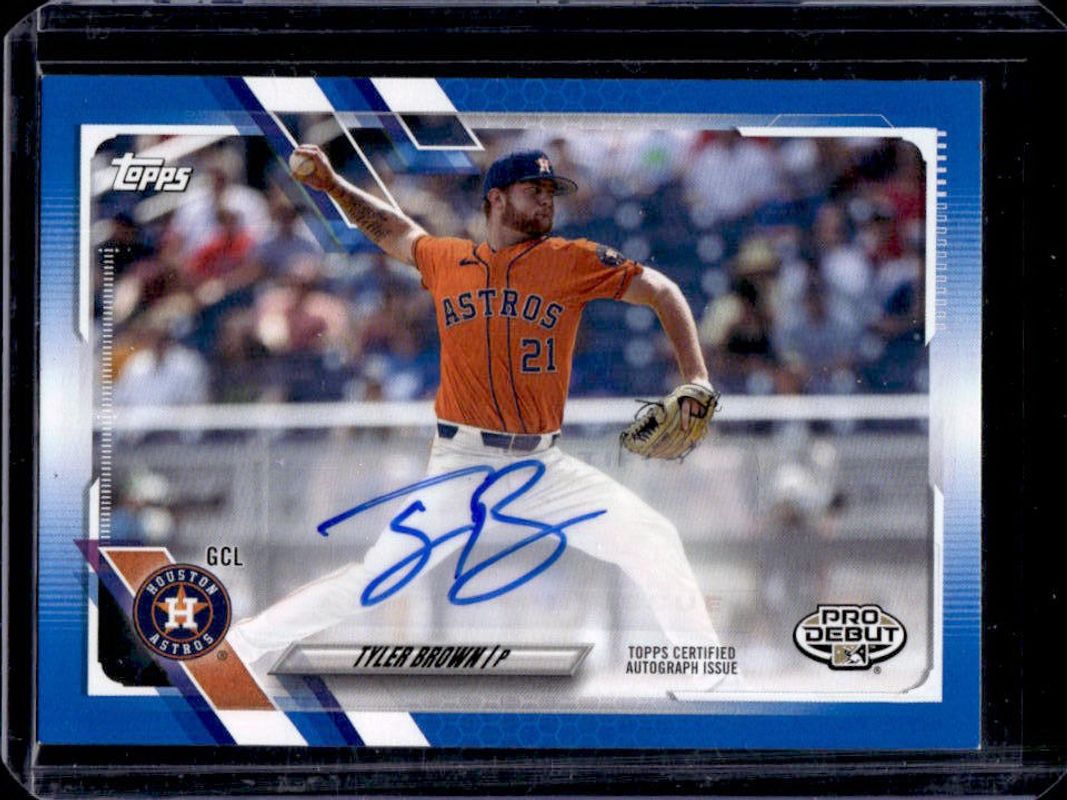 2021 Topps Pro Debut #PD-73 Autographs - Blue /150
