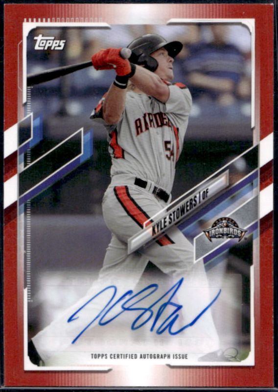2021 Topps Pro Debut #PD-100 Autographs - Red /10
