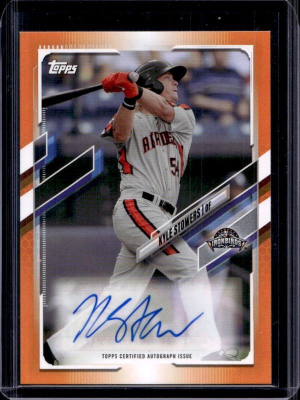 2021 Topps Pro Debut #PD-100 Autographs - Orange /25