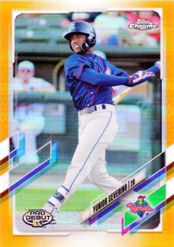 2021 Topps Pro Debut #PDC-75 Orange Refractor /25