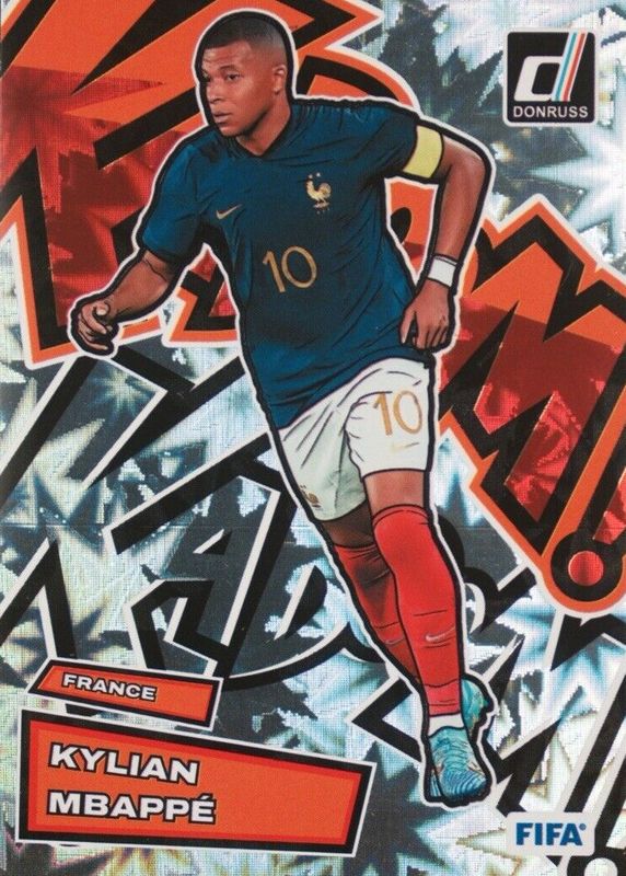 Kylian Mbappe 2023 Donruss #5 Kaboom! PSA 10