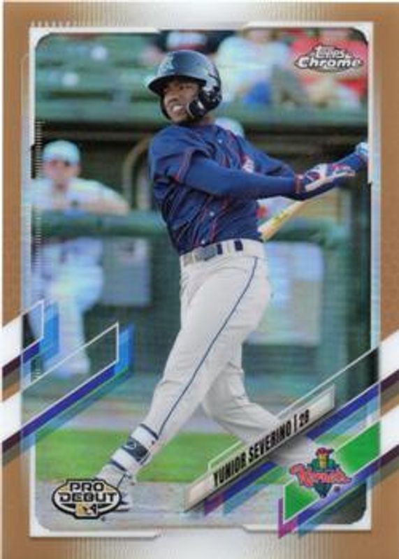 2021 Topps Pro Debut #PDC-75 Gold Refractor /50