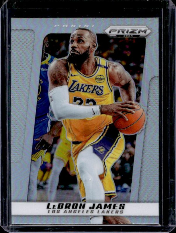 LeBron James 2024 Prizm Deca #198 Silver RAW