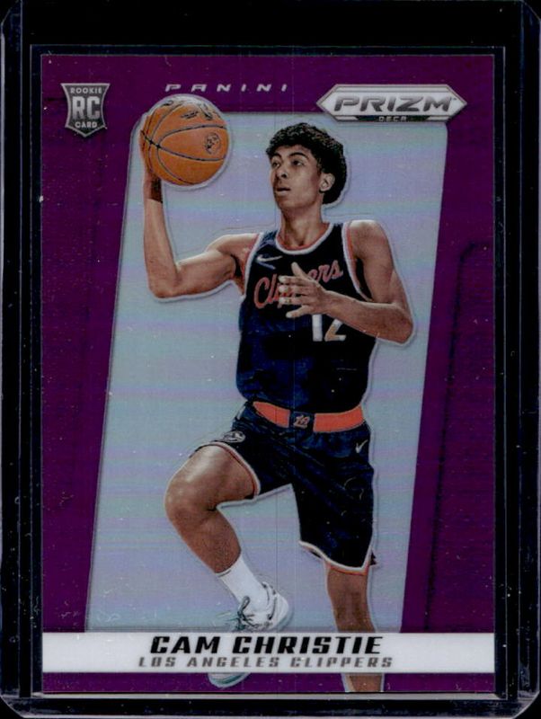 Cam Christie 2024 Prizm Deca #78 Purple /99 Rookie RAW