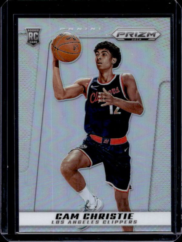 Cam Christie 2024 Prizm Deca #78 Silver Rookie RAW
