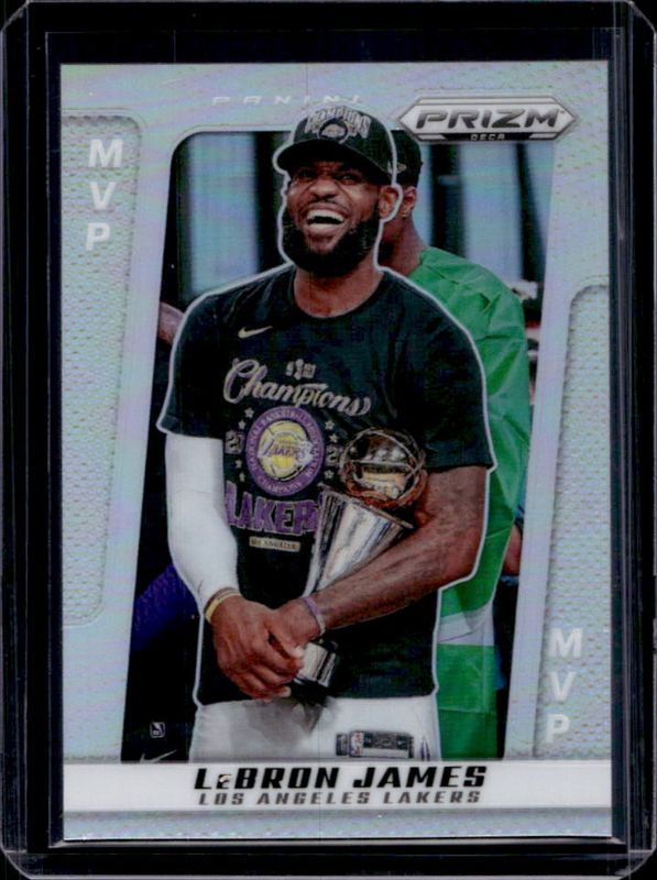 LeBron James 2024 Prizm Deca #286 Silver RAW