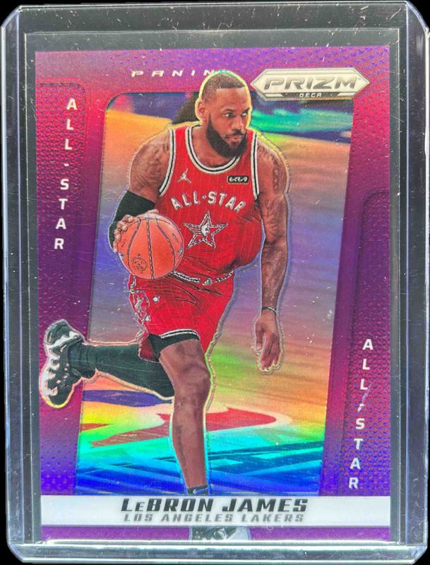 LeBron James 2024 Prizm Deca #248 Purple /99 RAW