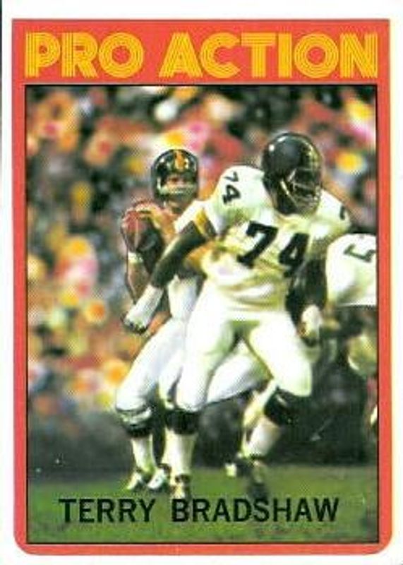 Terry Bradshaw 1972 Topps #120 Base RAW