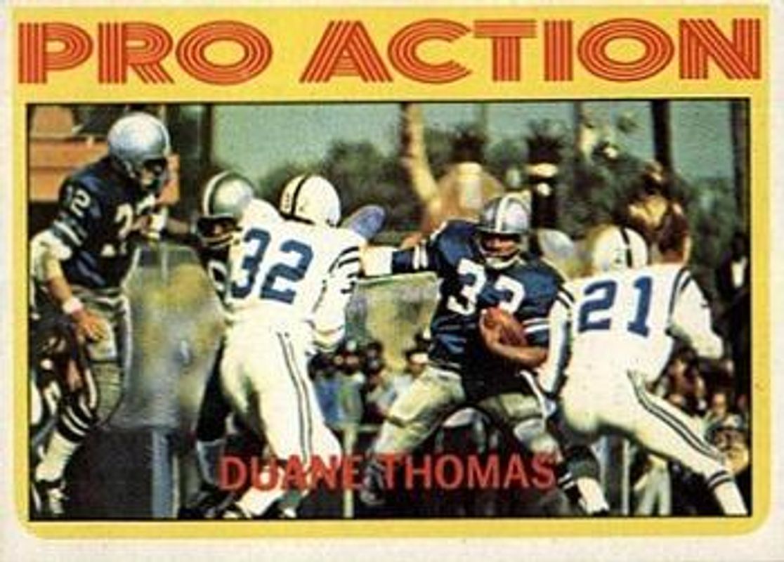 Duane Thomas 1972 Topps #253 Base RAW