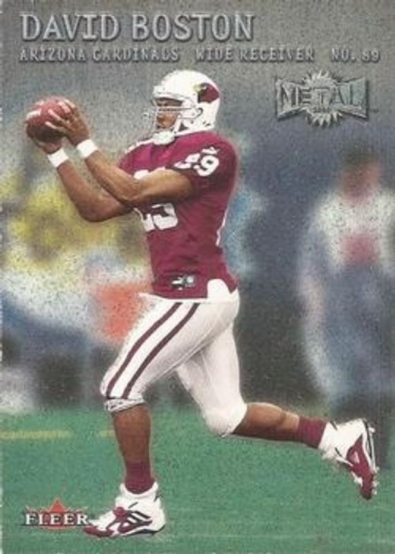 David Boston 2000 Metal #181 Base RAW