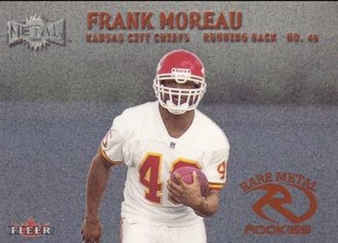 Frank Moreau 2000 Metal #286 Base Rookie RAW