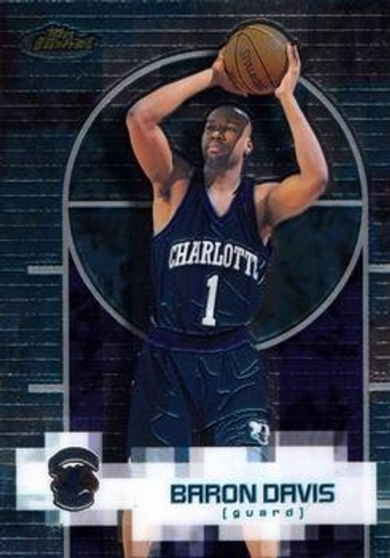 Baron Davis 2000 Topps Finest #19 Base RAW