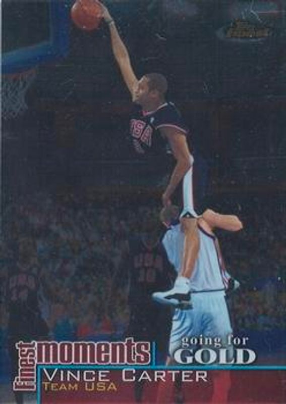 Vince Carter 2000 Topps Finest #NNO Finest Moments /1000 RAW