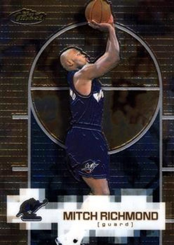 Mitch Richmond 2000 Topps Finest #124 Base RAW