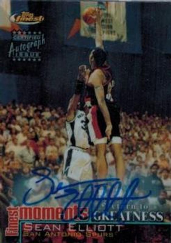 2000 Topps Finest #FM-SE Moments - Refractor Autographs