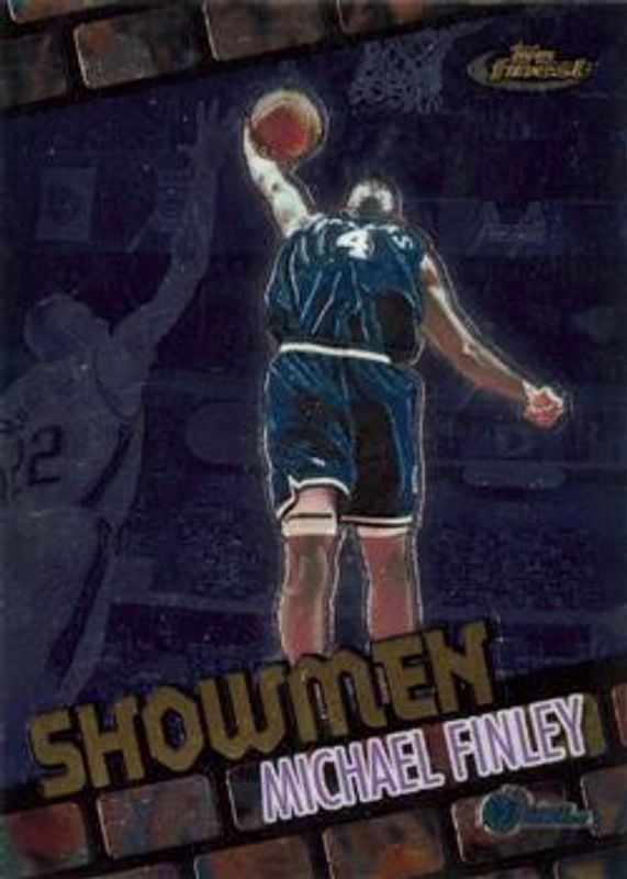 Michael Finley 2000 Topps Finest #S9 Showmen RAW