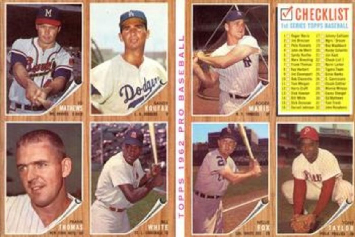 1962 Topps #NNO Advertising Panels