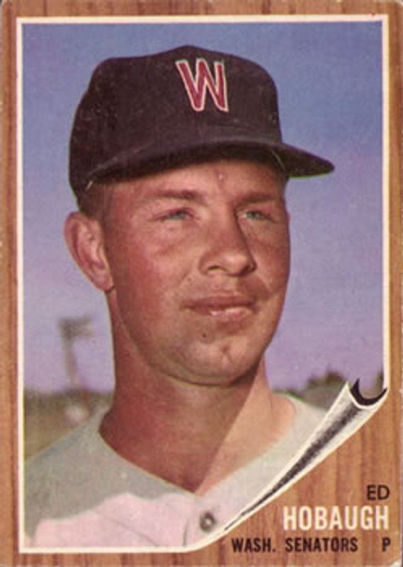 Ed Hobaugh 1962 Topps #79 Base RAW