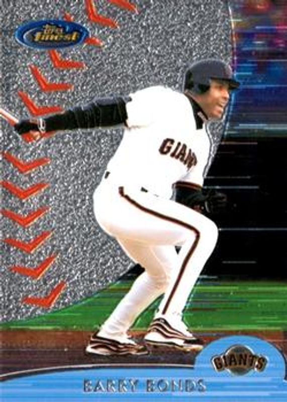 Barry Bonds 2000 Topps Finest #75 Base RAW
