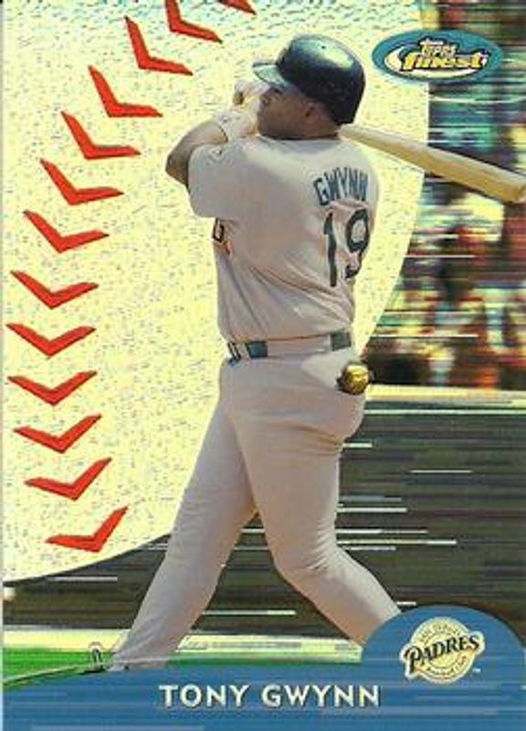 Tony Gwynn 2000 Topps Finest #68 Refractor /1000 RAW