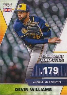 2021 Topps UK Edition #UKSS-17 Significant Statistics