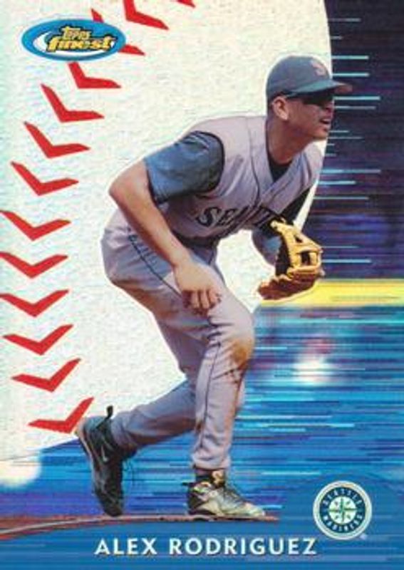 Alex Rodriguez 2000 Topps Finest #50 Refractor /1000 RAW