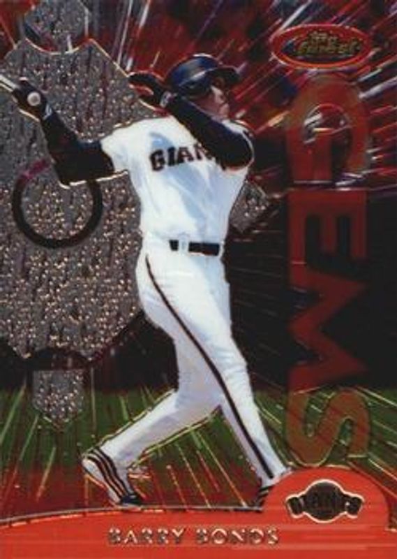 Barry Bonds 2000 Topps Finest #279 Base RAW