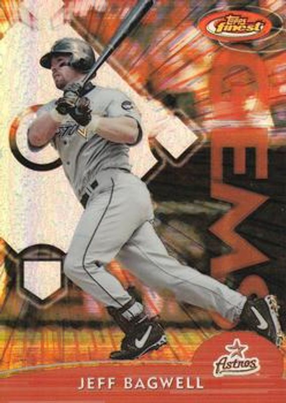 Jeff Bagwell 2000 Topps Finest #145 Refractor /1000 RAW