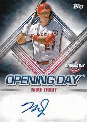 2021 Topps Opening Day #ODA-MT Autographs