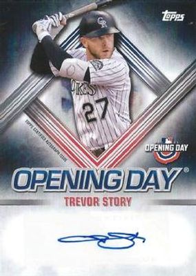 2021 Topps Opening Day #ODA-TST Autographs
