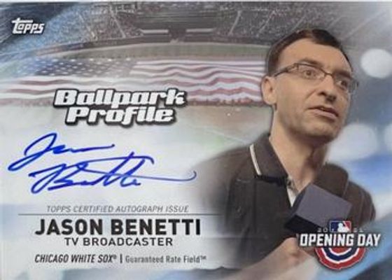 2021 Topps Opening Day #BPA-JB Ballpark Profile Autographs