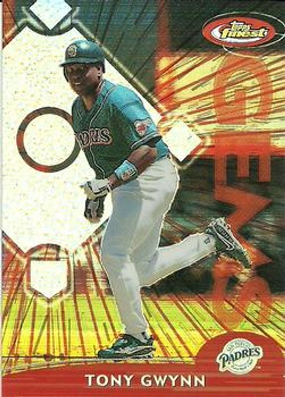 Tony Gwynn 2000 Topps Finest #278 Refractor /1000 RAW