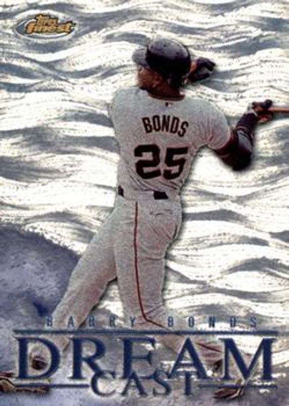 Barry Bonds 2000 Topps Finest #DC5 Dream Cast RAW