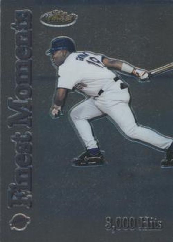 Tony Gwynn 2000 Topps Finest #FM3 Finest Moments RAW