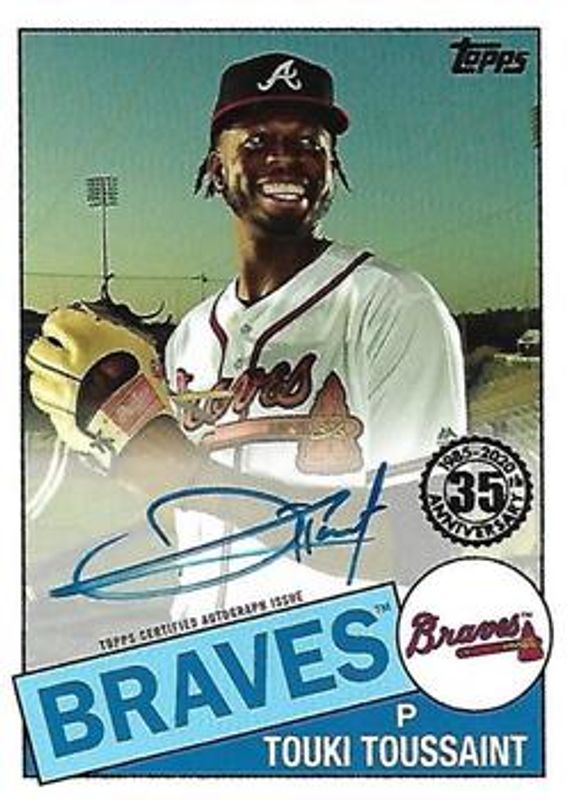 2020 Topps #85A-TTO 1985 Topps 35th Anniversary Autographs