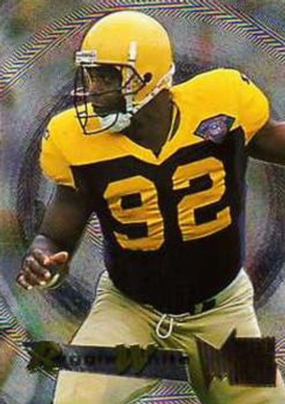 Reggie White 1995 Fleer Metal #73 Base RAW