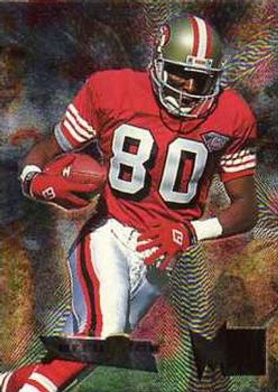 Jerry Rice 1995 Fleer Metal #174 Base RAW