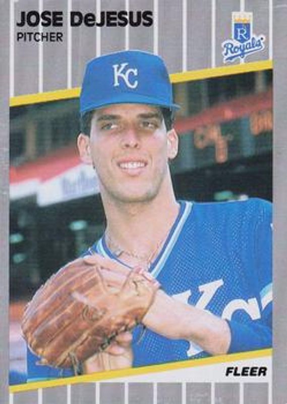 Jose DeJesus 1989 Fleer #280 Base RAW
