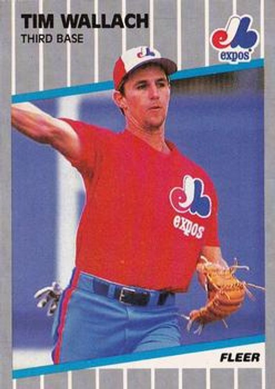 1989 Fleer #395 Base