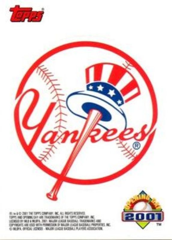 2001 Topps Opening Day #NNO Stickers