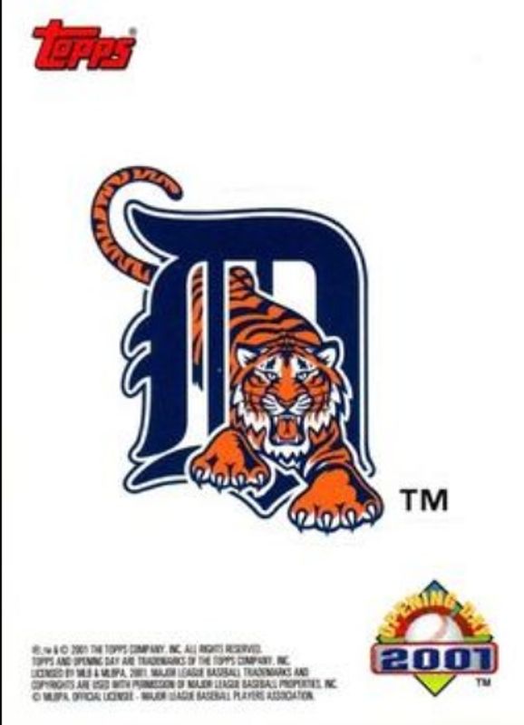 2001 Topps Opening Day #NNO Stickers