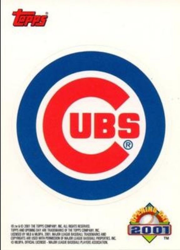 2001 Topps Opening Day #NNO Stickers